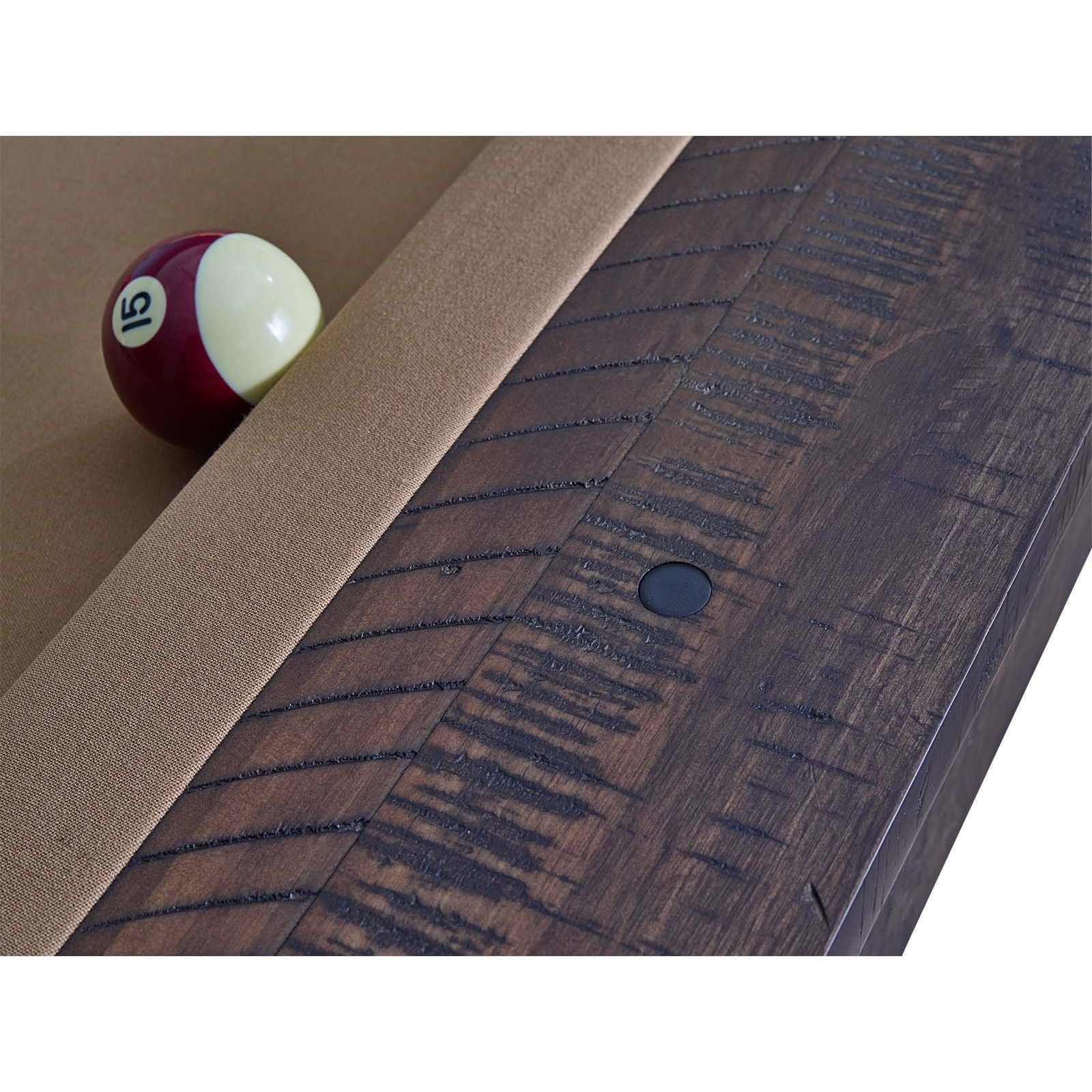 American Heritage Farmhouse Slate Pool Table 8' (Cappuccino)