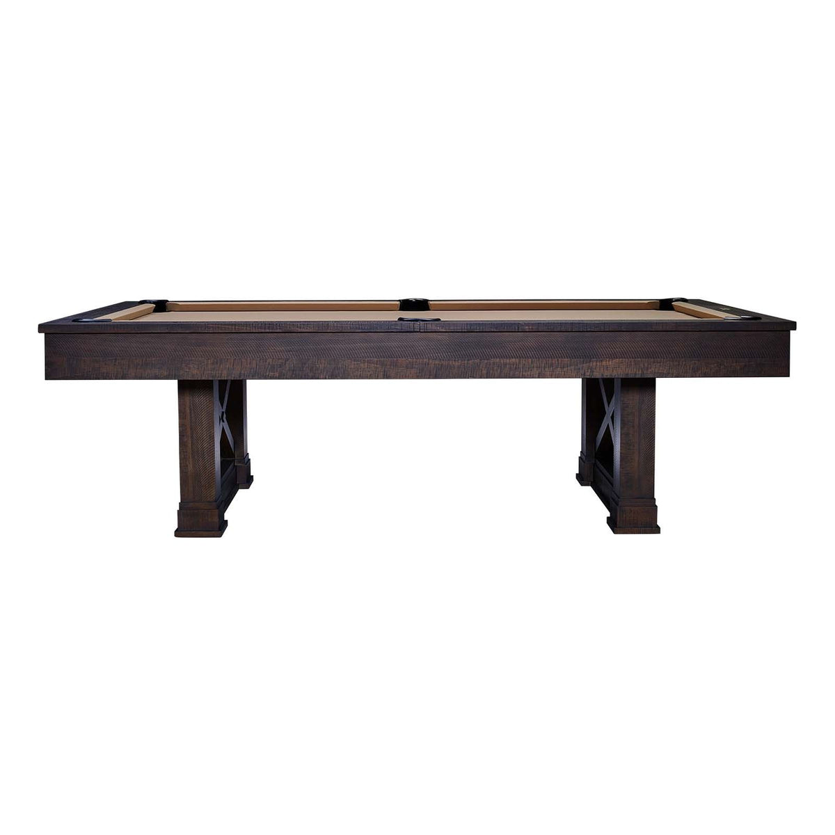 American Heritage Farmhouse Slate Pool Table 8' (Cappuccino)