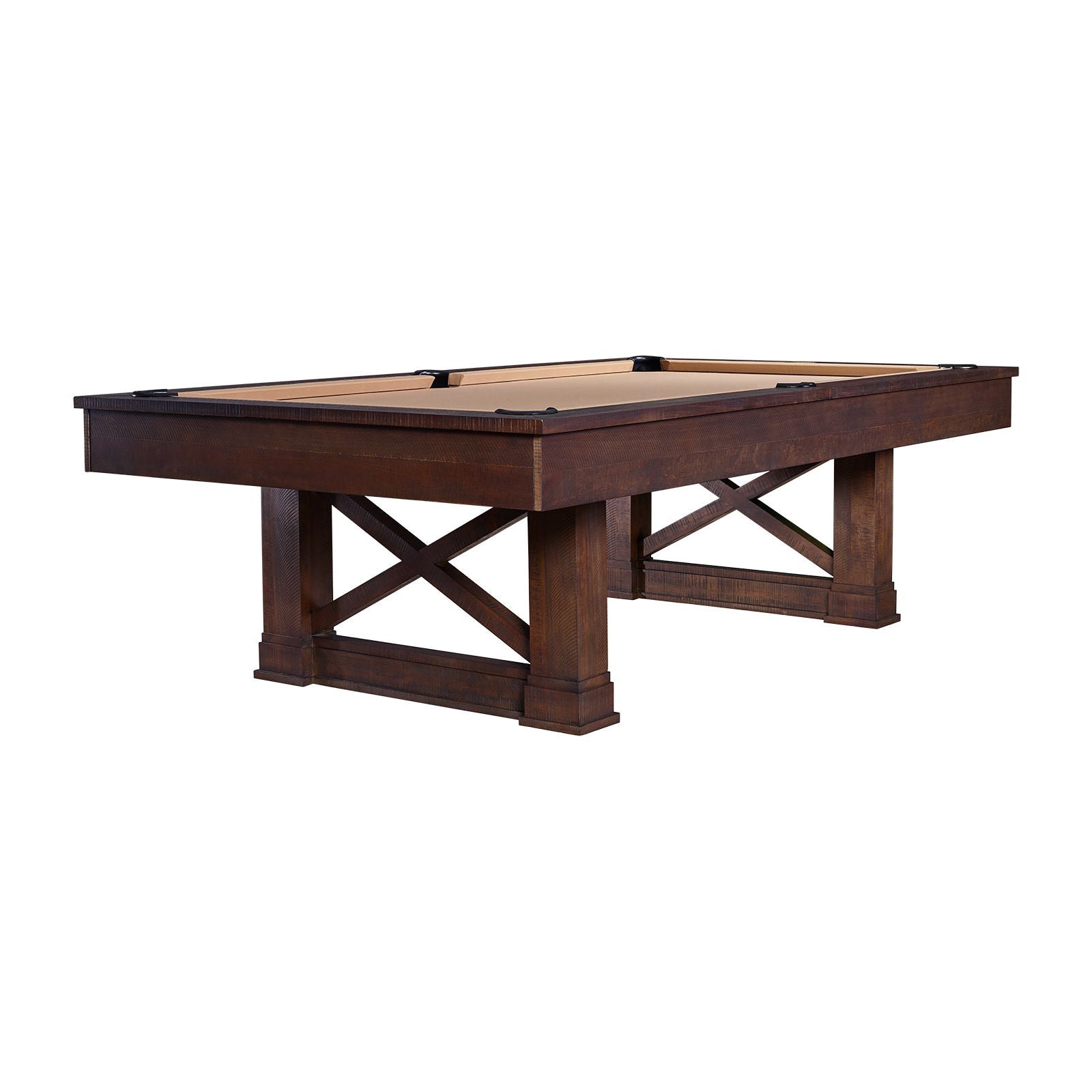 American Heritage Farmhouse Slate Pool Table 8' (Cappuccino)