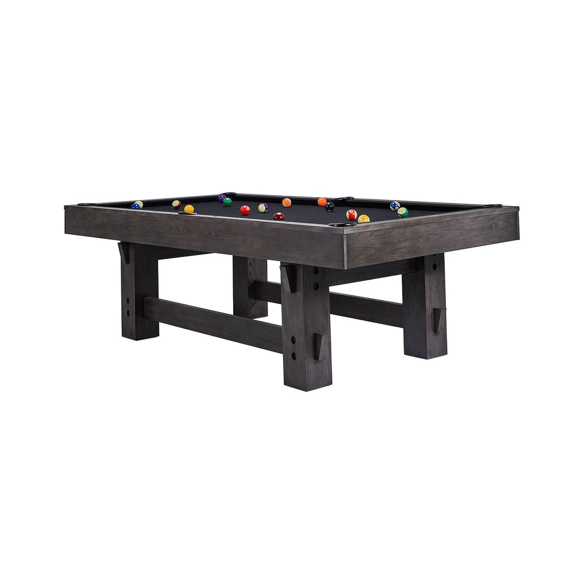 American Heritage Bristol Slate Pool Table 8' (Charcoal)