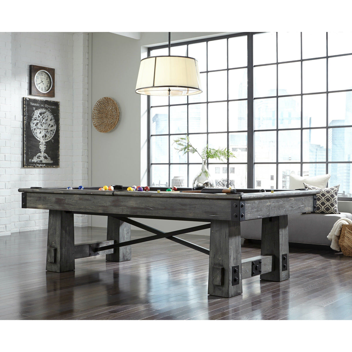 American Heritage Fresco Slate Pool Table 8' (Marble)