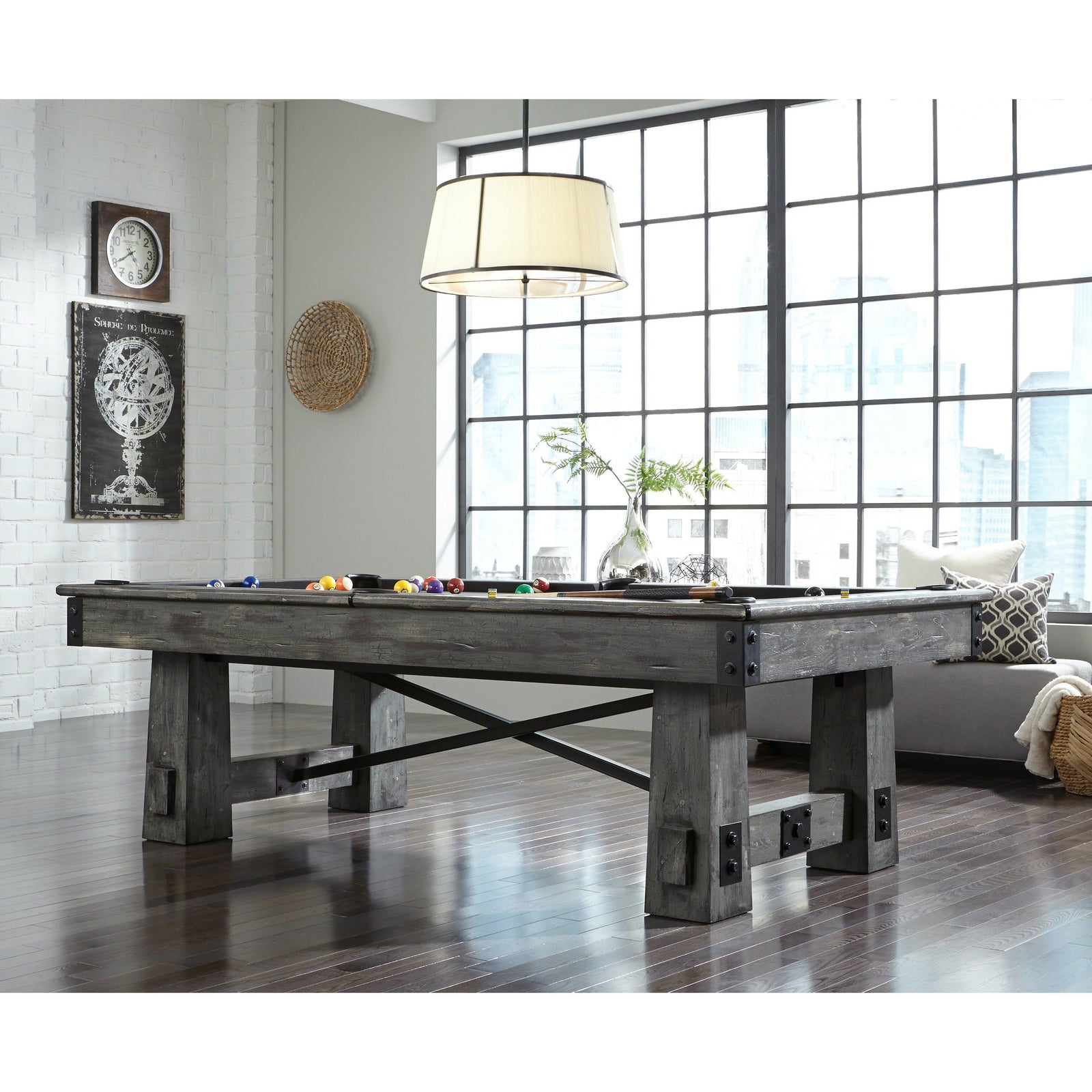 American Heritage Fresco Slate Pool Table 8' (Marble)