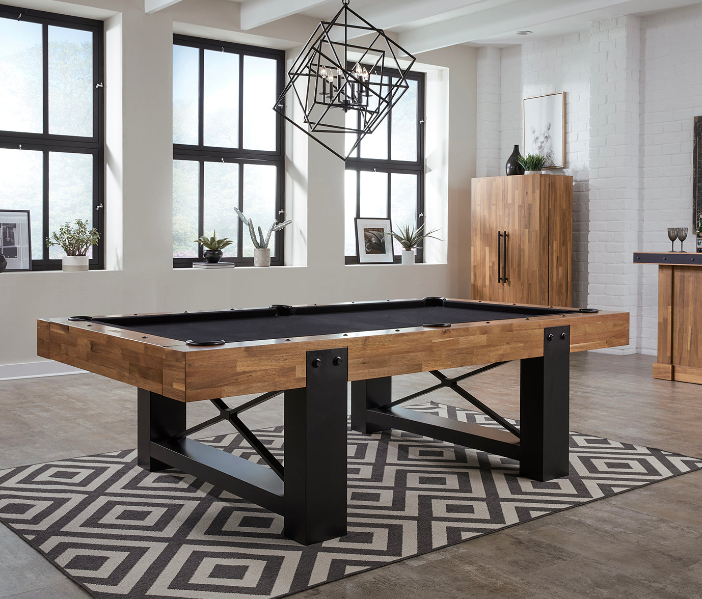 American Heritage Knoxville Slate Pool Table 8' (Acacia)