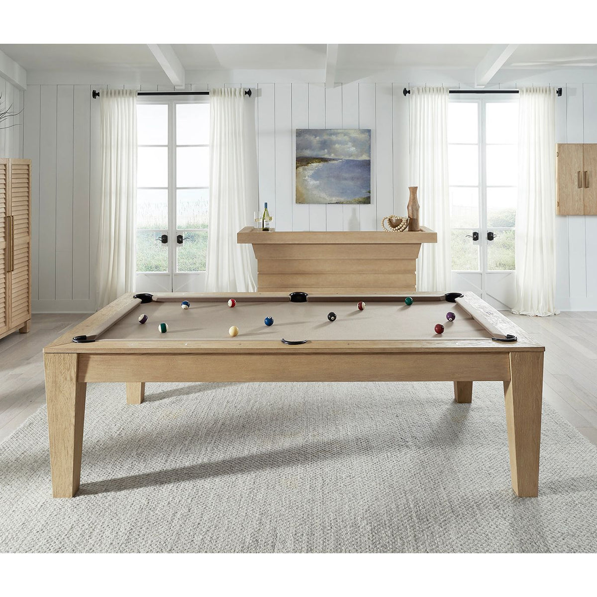 American Heritage Port Royal Slate Pool Table 8'