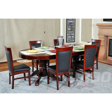 Load image into Gallery viewer, BBO Classic Poker Table Chairs Mahogany