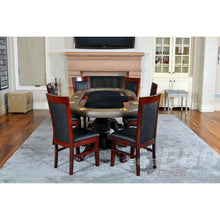 Load image into Gallery viewer, BBO Classic Poker Table Chairs Black Gloss