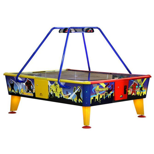 Four Monsters Coin Operated Air Hockey Table