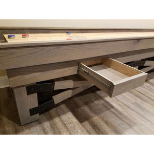 Champion Rustic Shuffleboard Table