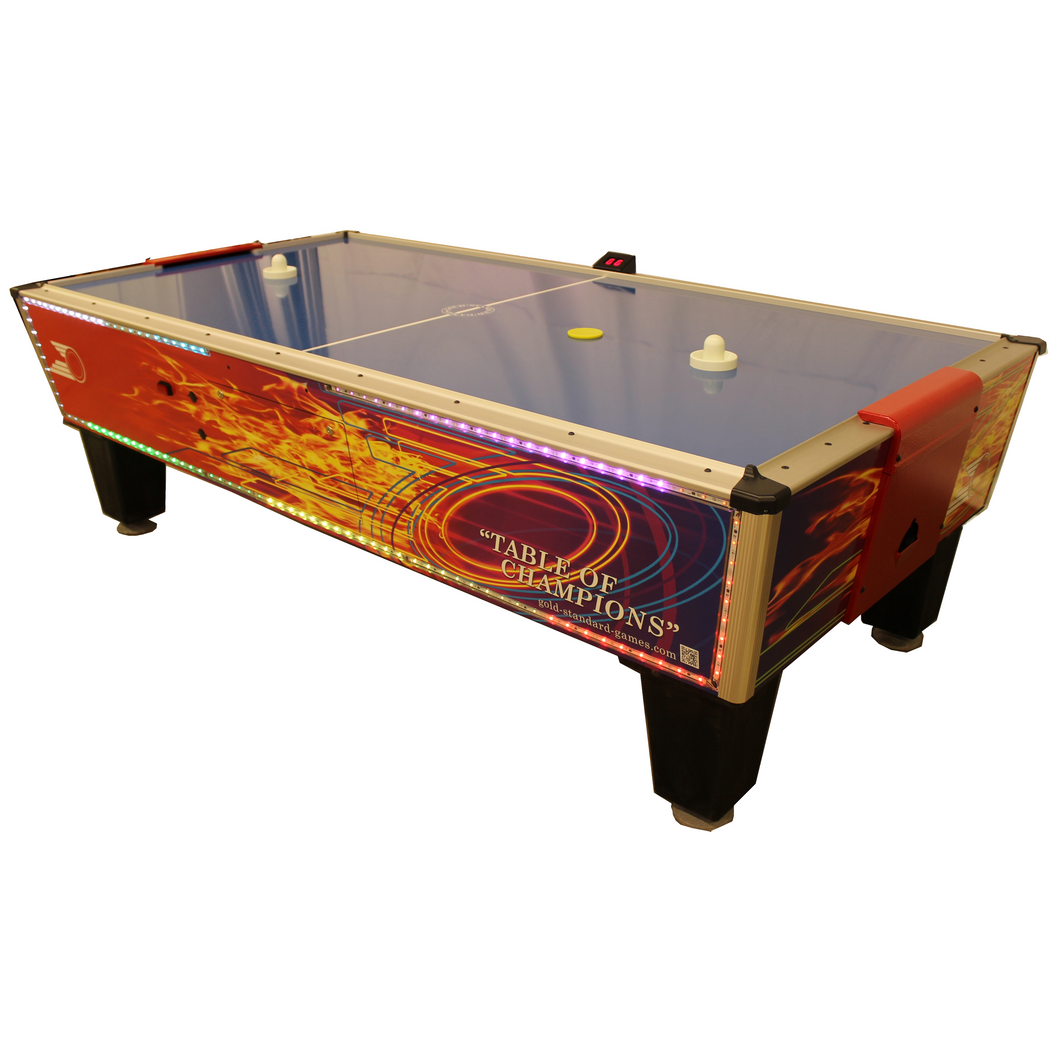 Gold Standard Games Gold Flare Home Air Hockey Table