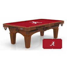 Load image into Gallery viewer, Holland Bar Stool Alabama Crimson Tide 8&#39; Pool Table