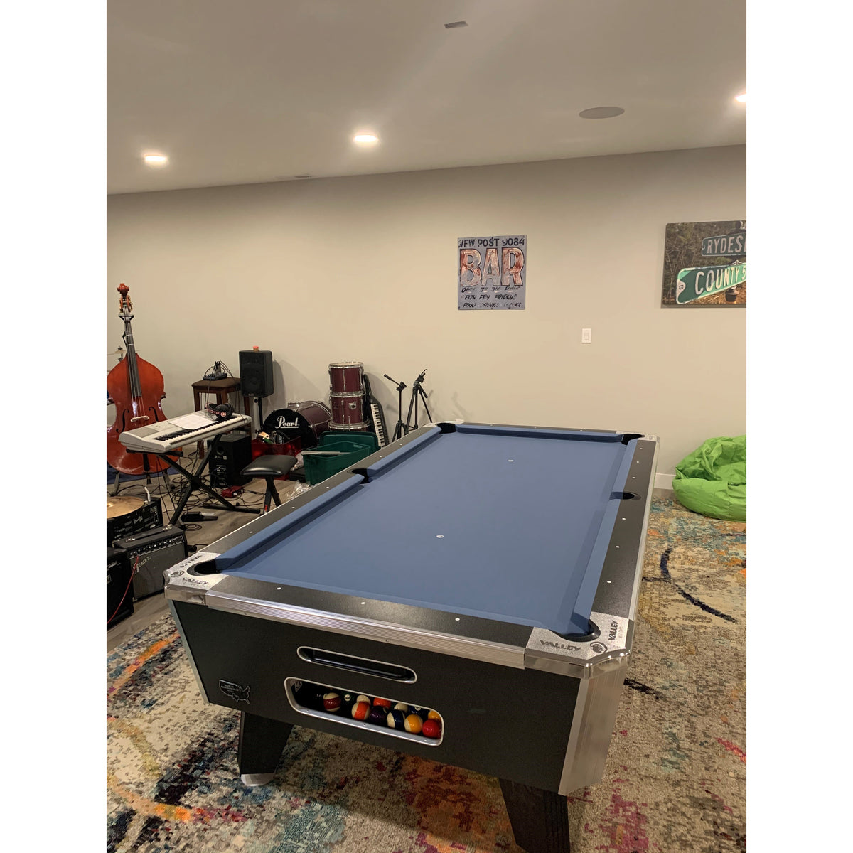 Valley Panther Commercial Home Pool Table