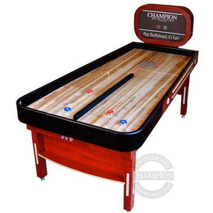Champion 7' Bank Shot Shuffleboard Table