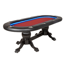 Load image into Gallery viewer, BBO Elite Alpha 10 Person LED Poker Table