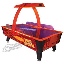 Load image into Gallery viewer, Dynamo 8&#39; Fire Storm Home Air Hockey Table