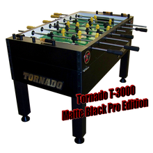 Load image into Gallery viewer, Tornado T3000 Foosball Table in Matte Black
