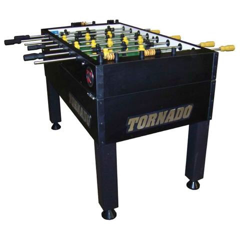 Tornado T3000 Foosball Table in Matte Black