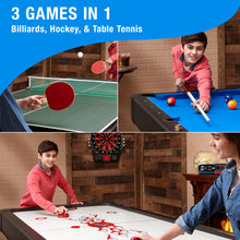Load image into Gallery viewer, Fat Cat Original 3-in-1 7&#39; Pockey Multi-Game Table Blue